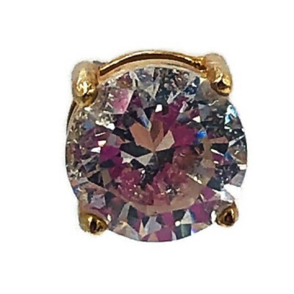 Erica Lyons Gold Plate 925 Silver Earrings - Picture 5 of 11